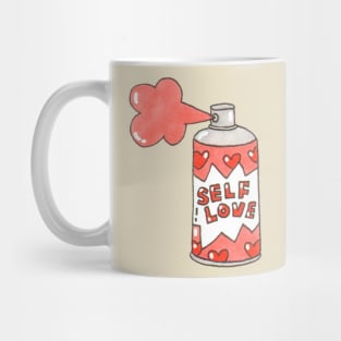 Spray some self love///Drawing for fans Mug